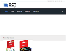 Tablet Screenshot of dcttec.com